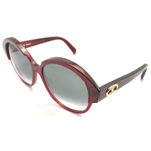 NEW CELINE PARIS CL 40154U 69B RED AUTHENTIC SUNGLASSES 61-17 140 - Picture 1 of 6